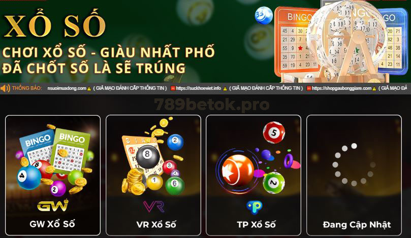 xổ số 789bet